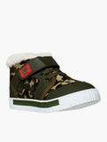 Pierre Cardin Boys Koala Hi-Top Shoes In Camo