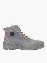 Jeep Mens Grey Fabric Worker Boots