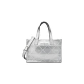 Guess Womens Finneas Mini Tote In Silver