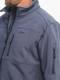 Jeep Mens Core Softshell Jacket Grey