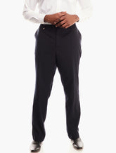 Polo Mens Custom Fit Trousers In Navy