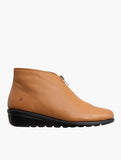 Hush Puppies Ladies Rianna Zip Boots In Tan