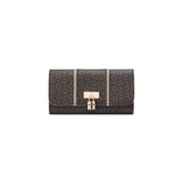 Guess Womens Emberly Slim Clutch In Natural