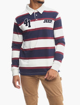 Jeep Rugby Style Golfer In Multi