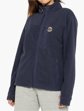 Jeep Womens Zip Through Polar Fleece Jacket In Navy