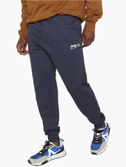 Jeep Mens Fleece Joggers In Navy