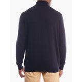 Polo Mens Roll Neck Knitwear Jersey In Navy