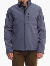 Jeep Mens Core Softshell Jacket Grey