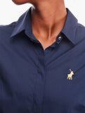 Polo Womensd Jamie Long Sleeve Shirt In Navy