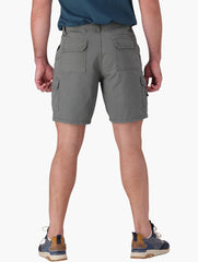 Jeep Fixed Waistband Moutain Shorts In Olive