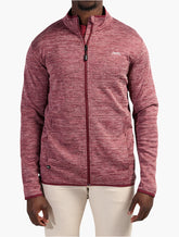 Jeep Mens Zip Through Fleece Mid Layer
