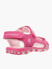 Hush Puppies Girls Pat Rafter Shoes In Pink