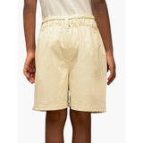 Polo Girls Ava Denim Short In Off White