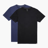 Diesel Mens Umtee Randal Tube 2 Pack T-Shirt In Black/Navy