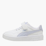 Puma Court Lally Ac+ Shoes In White & Sea Glass