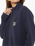 Jeep Womens Zip Through Polar Fleece Jacket In Navy