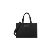 Guess Womens Finneas Mini Tote In Black