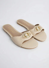 Guess Tashcy Ivory Sandals