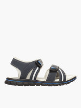 Hush Puppie Kids Hpi00003 Steve Qtr Strap Navy/Grey