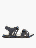 Hush Puppie Kids Hpi00003 Steve Qtr Strap Navy/Grey