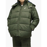 Polo Boys Jayden Hooded Puffer Jacket In Olive