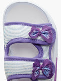 Pierre Cardin Girls Joey Sandals In Purple & White