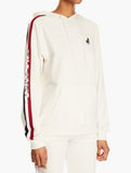 Polo Women's Sport Long Sleeves Hoodie In Ecru