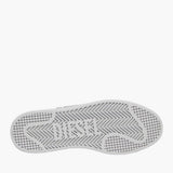 Diesel Mens S-Athene Low Sneakers In Silver