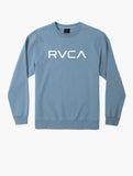 RVCA Boys Big Rvca Sweatshirt In Vintage Blue