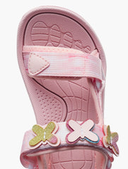 Pierre Cardin Girls Carly Adventure Sandals In Light Pink