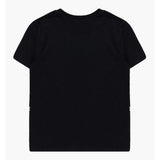 Polo Boys William Printed Wreath T-Shirt In Black