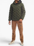 Jeep Hero Puffer Jacket in Olive