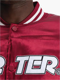 Starter Mens College Jacket 1 In Maroon