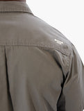 Jeep Mens Willys Plain Work Shirt In Grey
