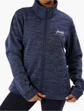 Jeep Womens Zip Through Fleece Jacket In Blue