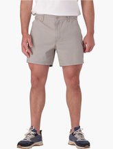 Jeep Mens Fixed Waistband Mountain Shorts In Grey