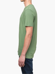Polo Mens Essential Crew Neck T-Shirts In Green