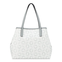 Guess Womens Portini Trap Tote In Dove Grey