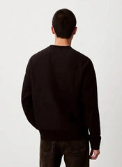 Calvin Klein Mens Premium T-Color Monologo Sweatshirt In Black