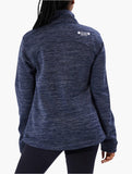 Jeep Womens Zip Through Fleece Jacket In Blue