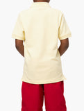 Polo Boys Austin Short Sleeve Golfer In Yellow