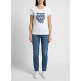 Guess Womens Becky T-Shirt In White
