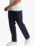 Jeep Mens Bolt Fixed Twill Cargo Pants In Vintage Blue