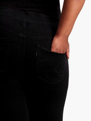 Levis Womens Rinse Jeggings In Black