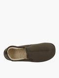 Hush Puppies Chris Mens Dark Green Slippers