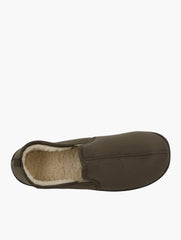 Hush Puppies Chris Mens Dark Green Slippers