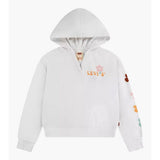 Levi's Girls Hibiscus Hoodie Bright White