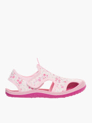 Pierre Cardin Kids Brooklyn Aqua Pink Floral Sandal