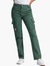 Jeep Womens Relaxed Utility Pants In Green
