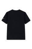Nike Boys Spliced Swoosh T-Shirt In Black